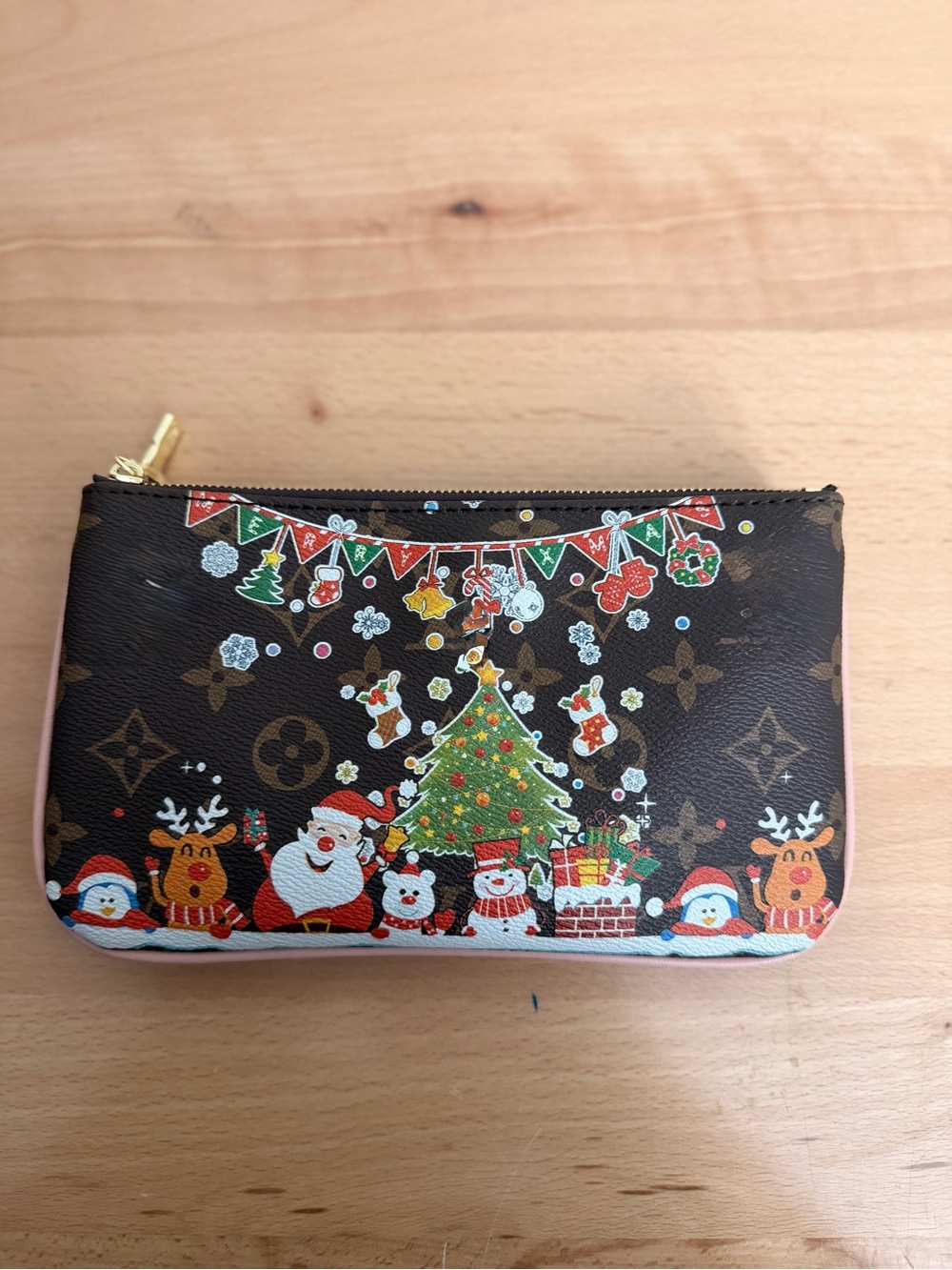 2021 LV Christmas Animation Mini Pochette XMAS $33